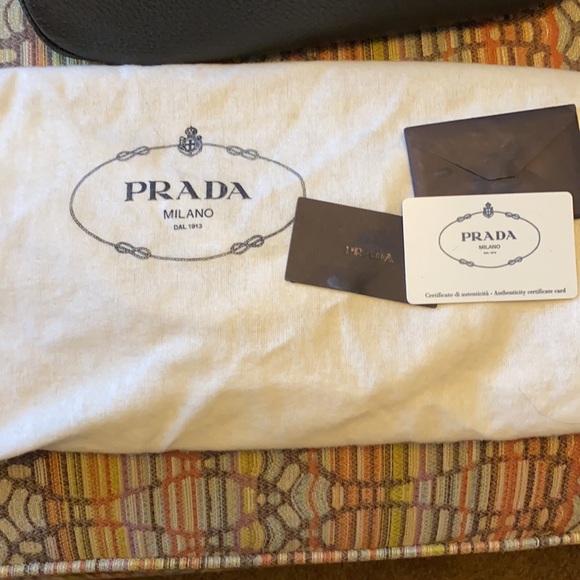 Genuine Black Leather Prada Bag - Picture 2 of 11